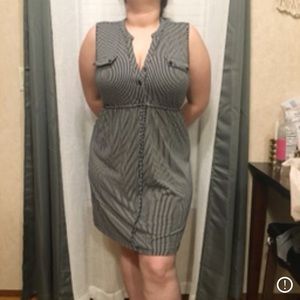 Black & White Stripped Dress